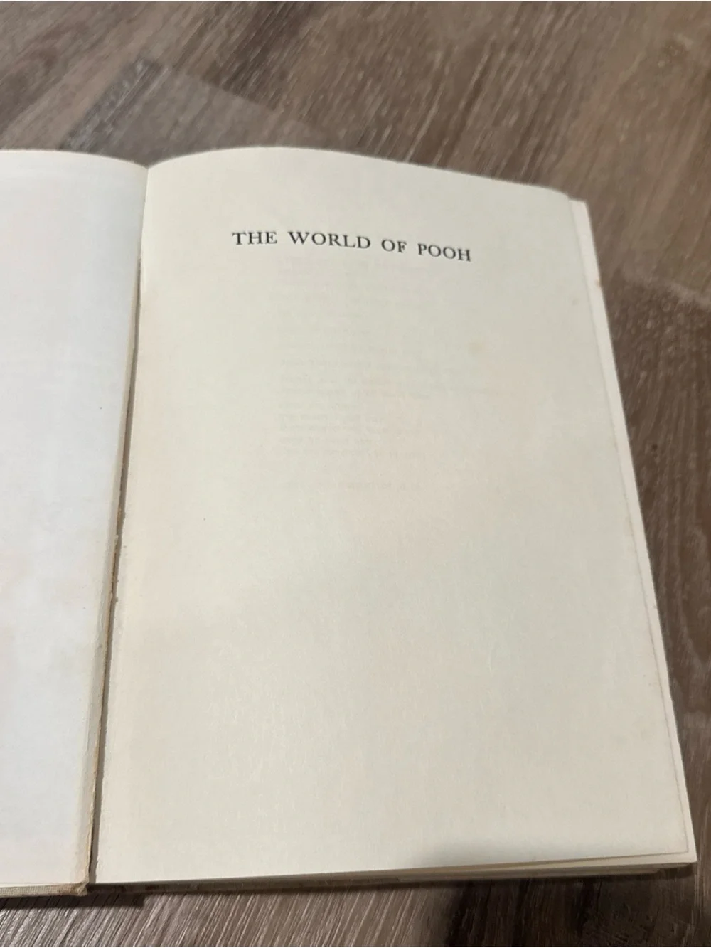 The World of Pooh A A Milne 1957 Illustrated Book, Hardcover With Dust Jacket
